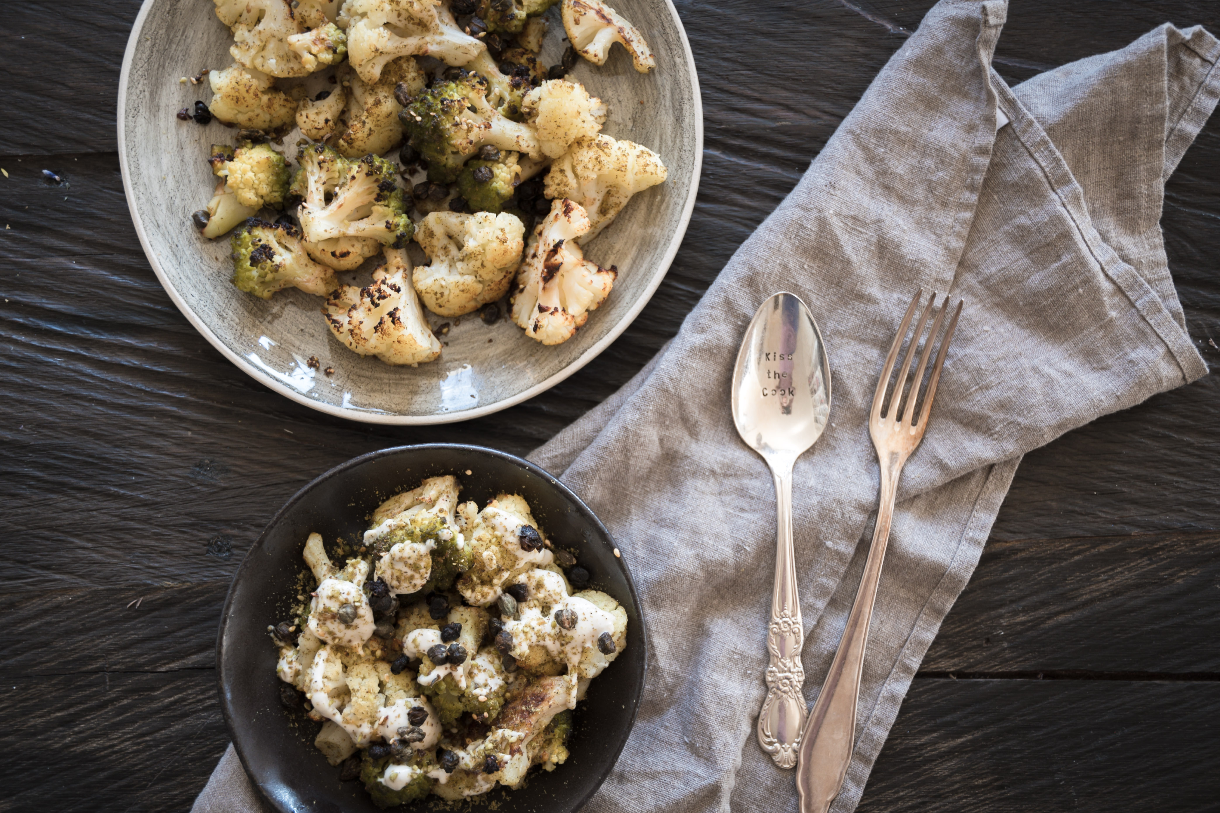 Gebackener Blumenkohl mit Zaatar