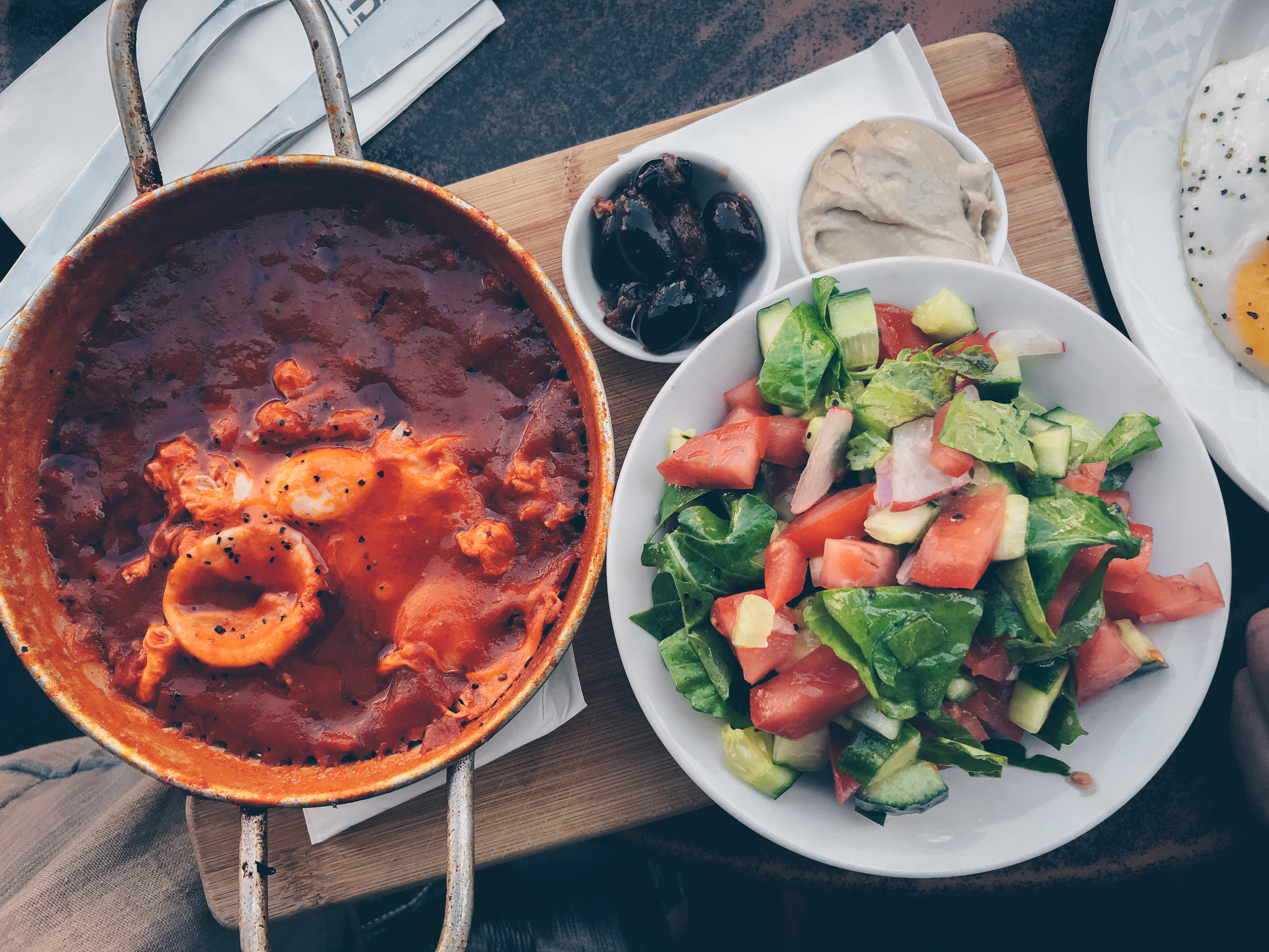 Shakshuka im Café Mersand