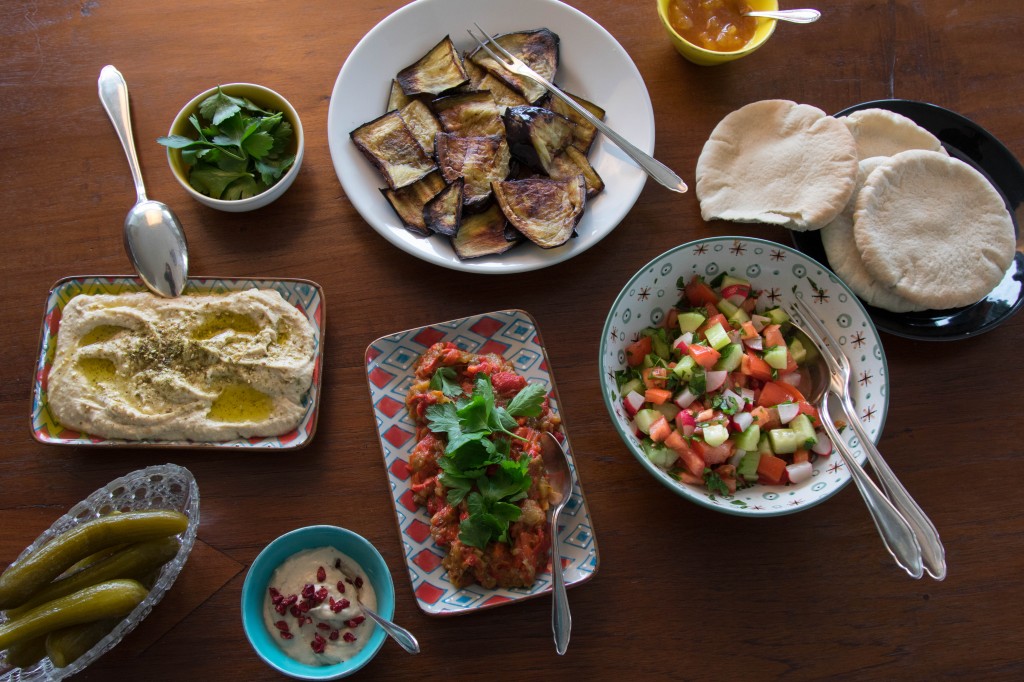 Mezze for dinner